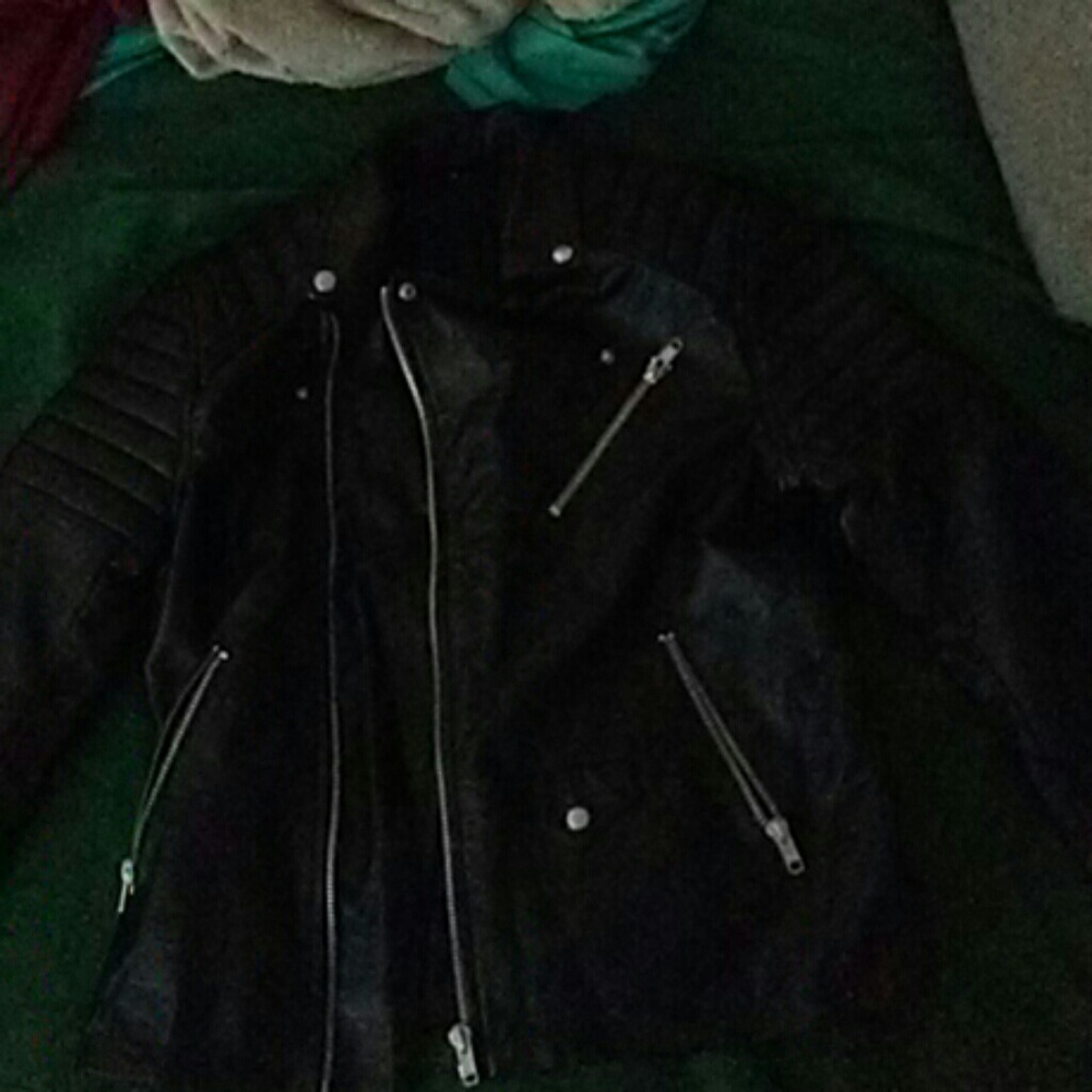 H&M leather jacket
